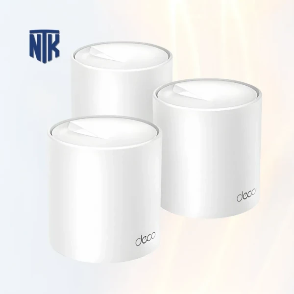 Mesh Wifi 6 TP-Link Deco X50 (3-pack) | 2402Mbps/5GHz + 574Mbps/2.4GHz | MU-MIMO/OFDMA | WPA3