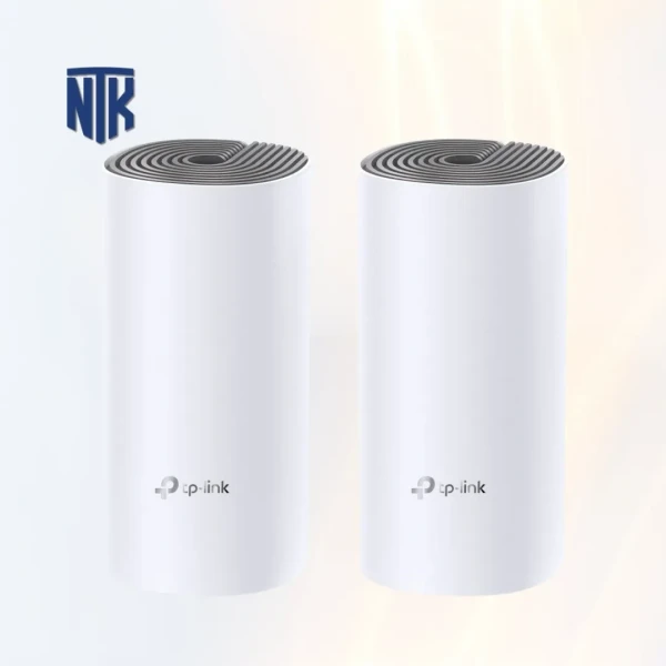 Mesh WiFi 5 TP-Link Deco E4 (2-Pack) | 867Mbps/5GHz + 300Mbps/2.4GHz | Beamforming/MU-MIMO