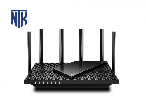 Router WiFi 6 TP-Link Archer AX72 | 4804Mbps/5GHz + 574Mbps/2.4GHz | 4T4R/HE160 | Beamforming/MU-MIMO/OFDMA/WPA3 | 1 WAN + 4 LAN + USB 3.0