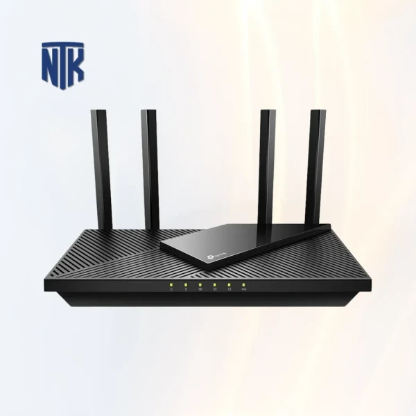 Router WiFi 6 TP-Link Archer AX55 | 2402Mbps/5GHz + 574Mbps/2.4GHz | OFDMA/Beamforming/WPA3 | 1x WAN + 4 LAN + USB 3.0 | 4 Ăng-ten