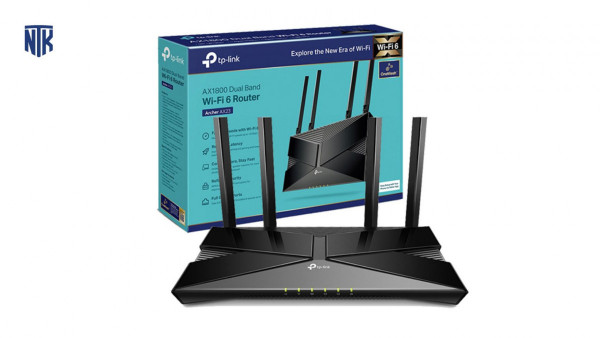 Bộ phát wifi 6 TP-Link Archer AX23 (Chuẩn AX/ AX1800Mbps/ 4 Ăng-ten ngoài/ Wifi Mesh/ 35 User)