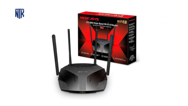 Router Wifi 6 Merrcusys MR70X băng tần kép AX1800