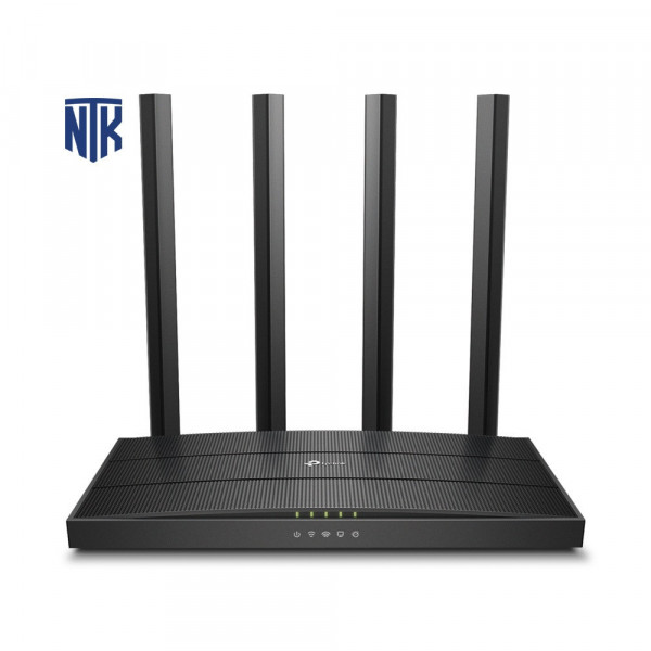 Router WiFi 5 TP-Link Archer C6 | 867Mbps/5GHz + 400Mbps/2.4GHz | Beamforming/MU-MIMO/WPA3 | EasyMesh