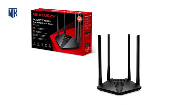 Bộ phát wifi Mercusys MR30G (Chuẩn AC/ AC1200Mbps/ 4 Ăng-ten ngoài/ Wifi Mesh/ 35 User)