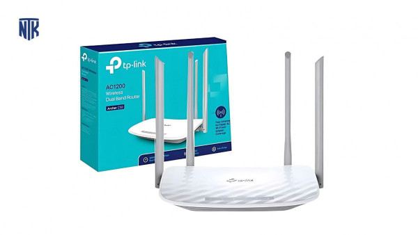 Bộ phát wifi TP-Link Archer C50 (Chuẩn AC/ AC1200Mbps/ 4 Ăng-ten ngoài/ 25 User)