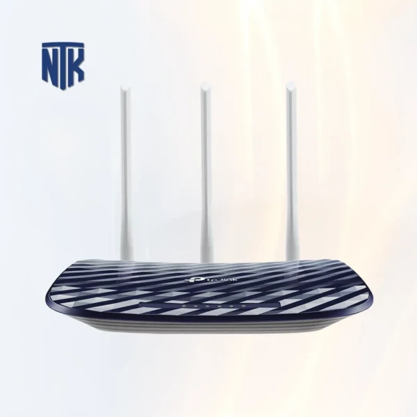 Router WiFi 5 TP-Link Archer C20 | 433Mbps/5GHz + 300Mbps/2.4GHz | 3 Ăng-ten | IPTV