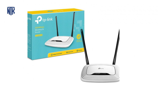 Bộ phát wifi TP-Link TL-WR841N (Chuẩn N/ 300Mbps/ 2 Ăng-ten ngoài/ 15 User)