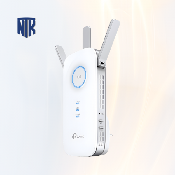 Bộ mở rộng sóng WiFi 5 TP-Link RE450 | 1300Mbps/5GHz + 450Mbps/2.4GHz | EasyMesh/Range Extender/Access Point | 3 Ăng-ten