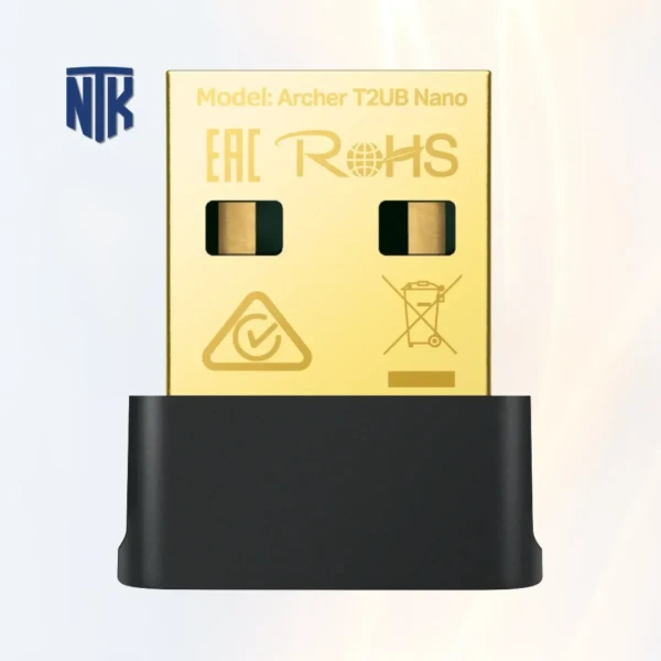 USB Wifi Bluetooth TP-Link Archer T2UB Nano | Wifi 5 + Bluetooth 4.2 | 433Mbps/5GHz + 200Mbps/2.4GHz