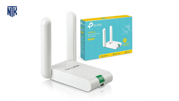 Cạc mạng không dây TP-Link USB TL-WN822N (Chuẩn N/ 300Mbps/ 2 Ăng-ten ngoài)