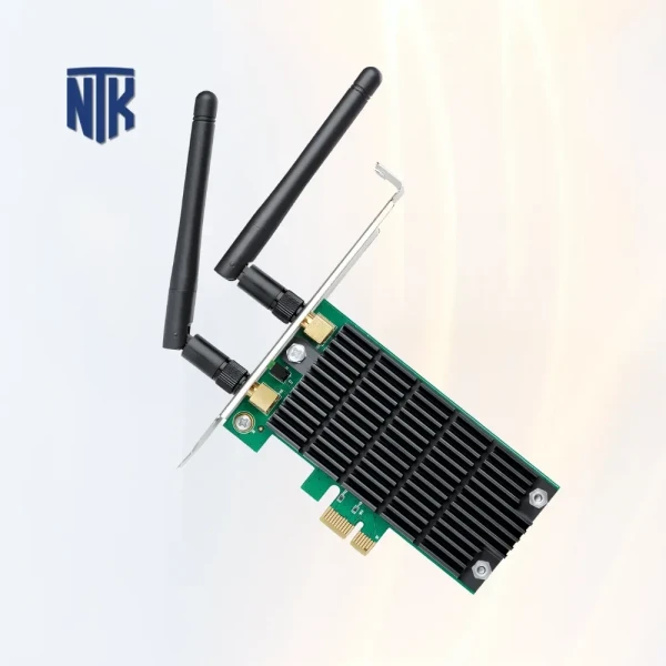 Card Wifi 5 TP-Link Archer T4E | PCIe | AC1200 ( 867Mbps/5GHz + 300Mbps/2.4GHz )