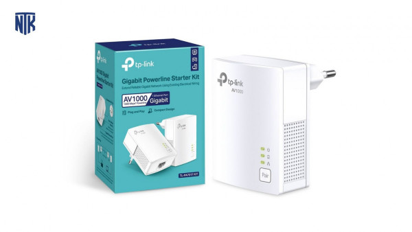 Bộ Chuyển Đổi Internet Qua Đường Dây Điện Gigabit AV1000 (TL-PA7017 KIT)