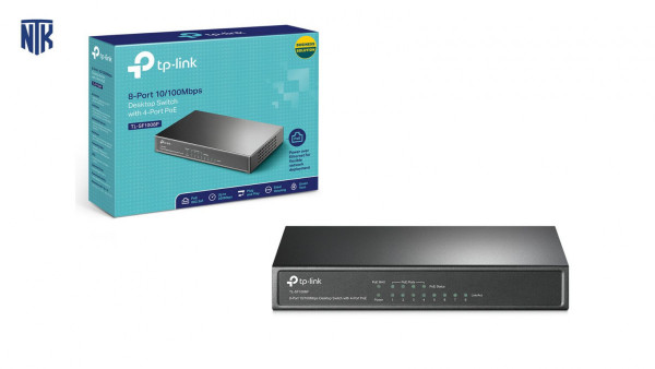 Thiết bị chia mạng TP-Link TL-SF1008P (Switch 8-port 10/ 100M PoE Switch/ có 4 cổng PoE)