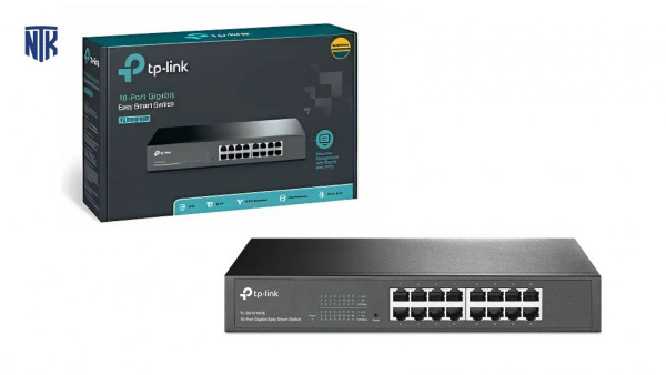 Switch TP-Link TL-SG1016DE (Gigabit (1000Mbps)/ 16 Cổng/ Smart Switch/ Vỏ Thép)