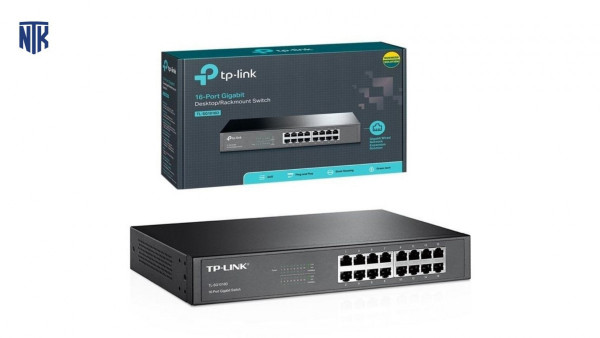 Switch TP-Link TL-SG1016D (Gigabit (1000Mbps)/ 16 Cổng/ Vỏ Thép)