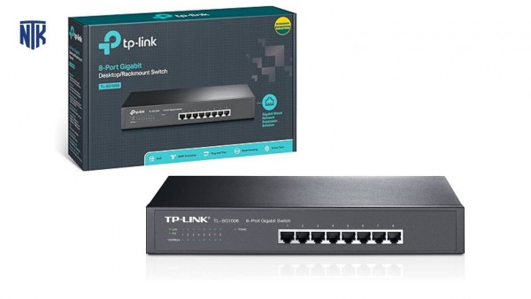 Switch TP-Link TL-SG1008 (Gigabit (1000Mbps)/ 8 Cổng/ Vỏ Thép)