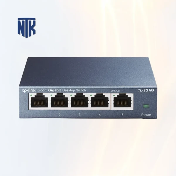Switch 5 Port TP-Link TL-SG105 | Vỏ thép | IEEE 802.3x | QoS 802.1p/DSCP / IGMP snooping