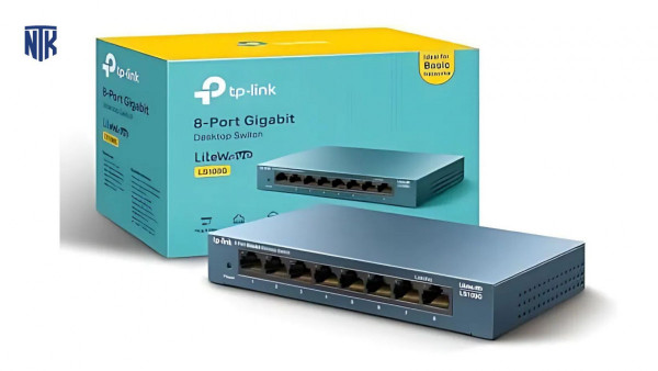 Switch TP-Link LS108G (Gigabit (1000Mbps)/ 8 Cổng/ Vỏ Thép)