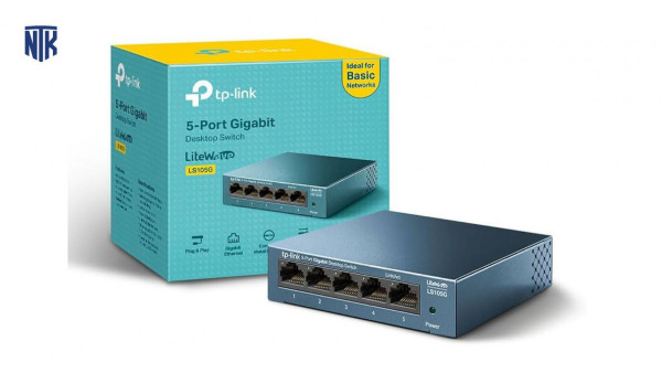 Switch TP-Link LS105G (Gigabit (1000Mbps)/ 5 Cổng/ Vỏ Thép)