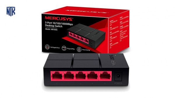 Thiết bị mạng/Switch Mercusys MS108G 8-Port 10/100/1,000 Mbps