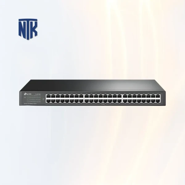 Switch 48 Port TP-Link TL-SF1048 | Vỏ Thép / Green Ethernet | 9.6 Gbps | Rackmount 19 inch