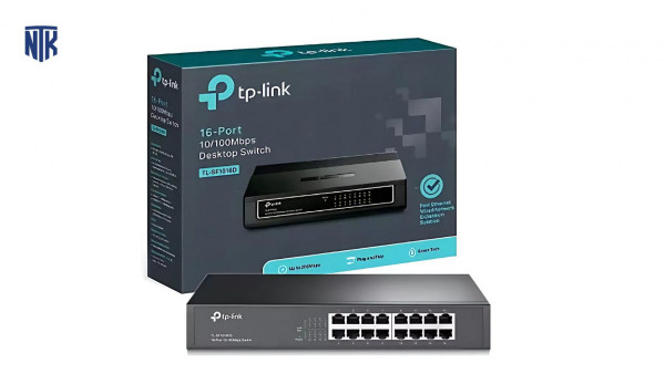 Switch TP-Link TL-SF1016D (10/100Mbps/ 16 Cổng/ Vỏ Nhựa)