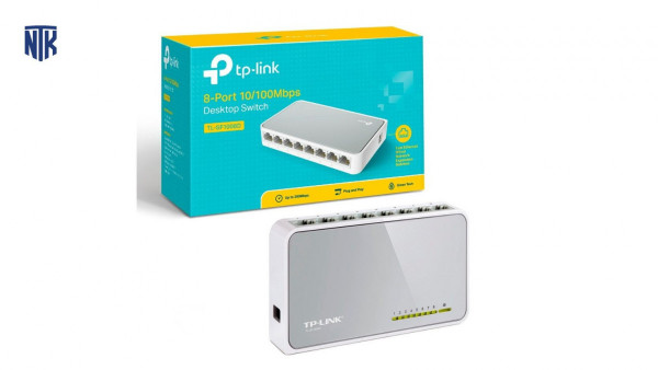 Switch TP-Link TL-SF1008D (10/100Mbps/ 8 Cổng/ Vỏ Nhựa)