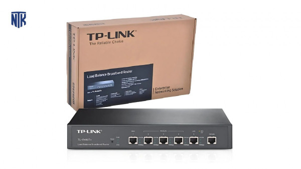 Thiết bị cân bằng tải TP-Link TL-R480T+ (4 cổng WAN/ 55 User)