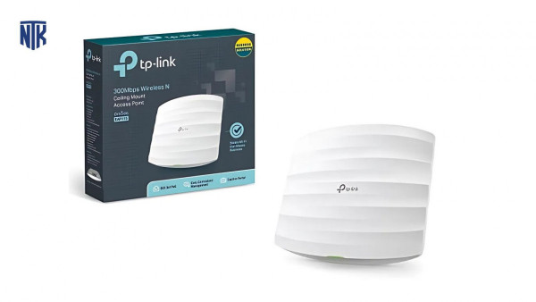 Bộ phát wifi TP-Link EAP115 (Chuẩn N/ 300Mbps/ 2 Ăng-ten ngầm/ Wifi Mesh/ 25 User/ Gắn trần/tường)