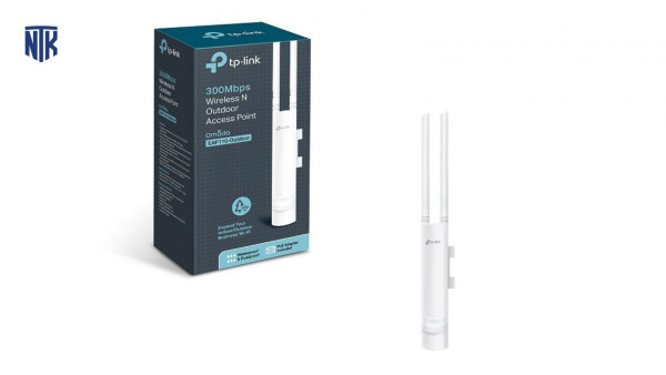 Bộ phát wifi ngoài trời TP-Link EAP110-Outdoor Tốc độ 300Mbps 2.4GHz , Hỗ trợ Passive PoE