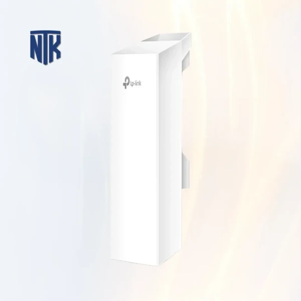 Bộ thu phát WiFi ngoài trời TP-Link CPE210 | 27dBm/500mw/5km | WiFi 4: 300Mbps/2.4GHz | IPX5/Chống sét 6KV