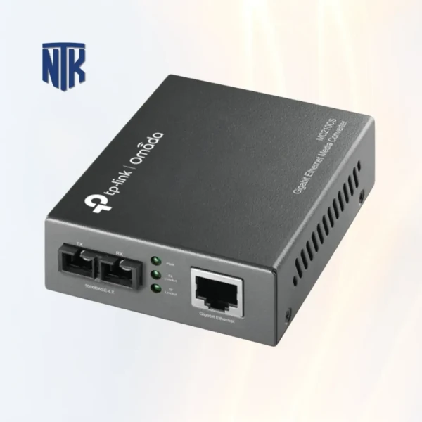 Bộ chuyển đổi quang điện TP-Link MC210CS | 1× SC/UPC 1000M / 1× RJ45 | 15km SMF | 1.8W