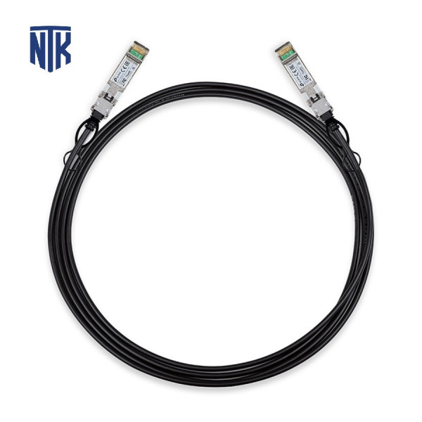 Cáp kết nối trực tiếp 10G SFP+ TP-Link TL-SM5220-3M | 3 mét | 10 Gbps | Đồng mạ bạc