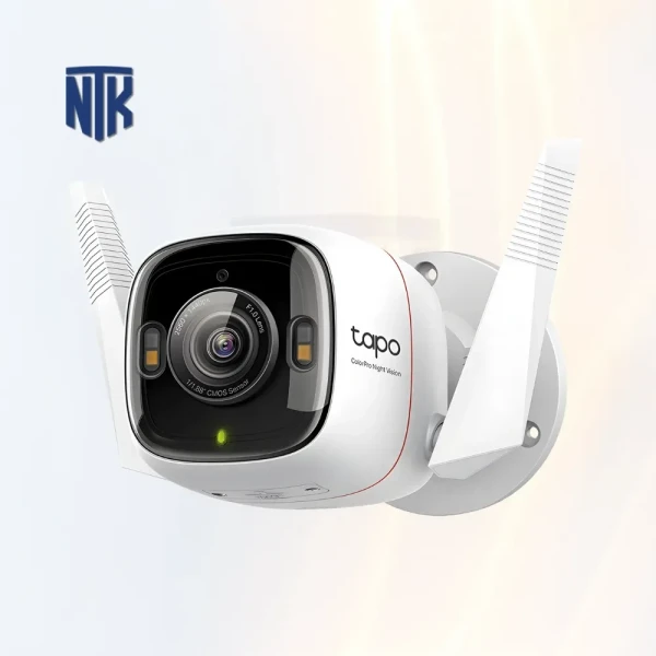 Camera WiFi ngoài trời TP Link Tapo C325WB | 2K QHD/IP66 | AI Detection | Đàm thoại 2 chiều