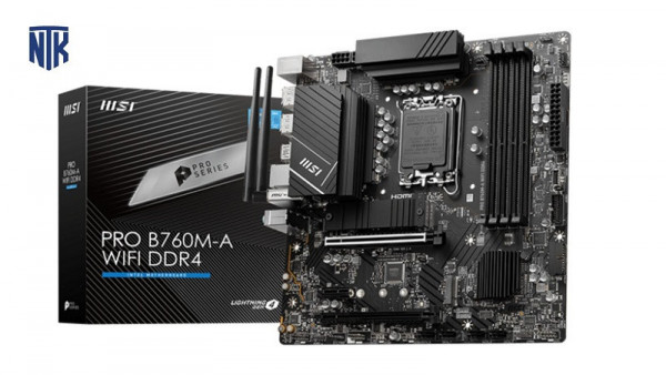 Mainboard MSI PRO B760M-A WIFI DDR4 | Chính hãng