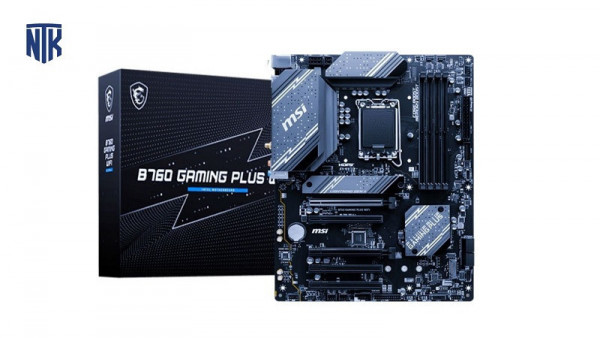 Mainboard MSI B760 GAMING PLUS WIFI DDR5 (Intel B760, LGA1700, ATX, 4 khe RAM)