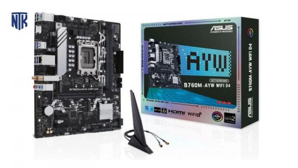 Bo mạch chủ ASUS - B760M AYW WIFI D4 | Chính hãng