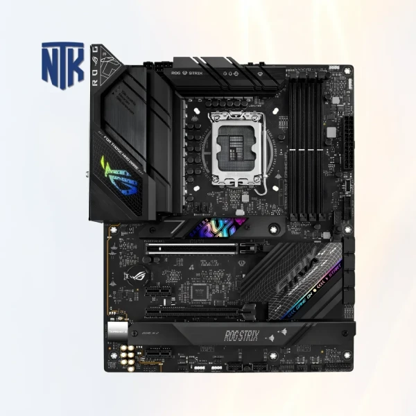 Bo mạch chủ Asus ROG STRIX B760-F GAMING WIFI | LGA1700 · 4x DDR5 · M.2 PCIe 4.0 | HDMI 2.1 · DisplayPort 1.4 · 2.5Gb LAN | WiFi 6E · Bluetooth 5.3 | ATX