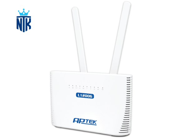 Thiết bị mạng APTEK L1200G - Router 4G/LTE WiFi chuẩn AC1200