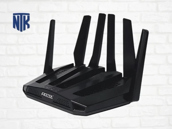 Router Wifi 5 Aptek A196GU | 1299Mbps/5GHz + 600Mbps/2.4GHz | 6 Ăng-ten | MU-MIMO | VLAN/IPTV | USB 3.0