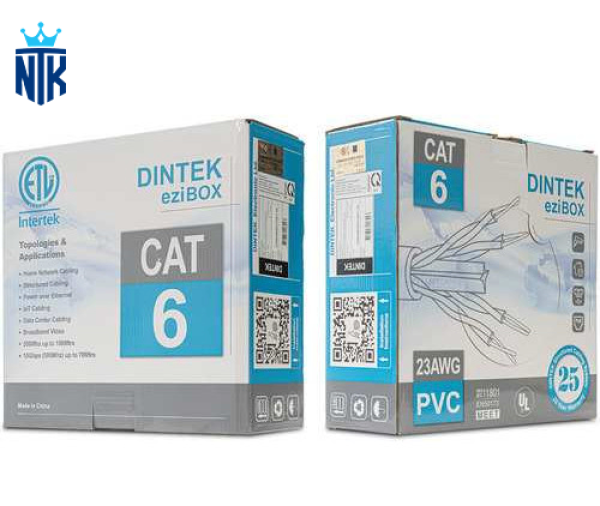 Cáp mạng chính hãng CAT6A UTP 305m Dintek (1101-06009)