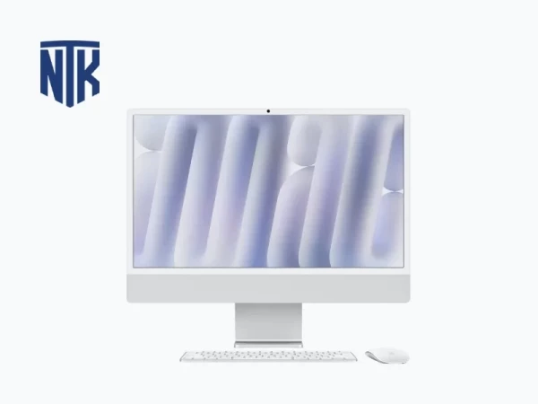 Máy tính AIO Apple iMac M4 MCR24SA/A | 10 lõi x2 | 24GB RAM | SSD 512GB | Retina 23.5 inch | Màu Bạc