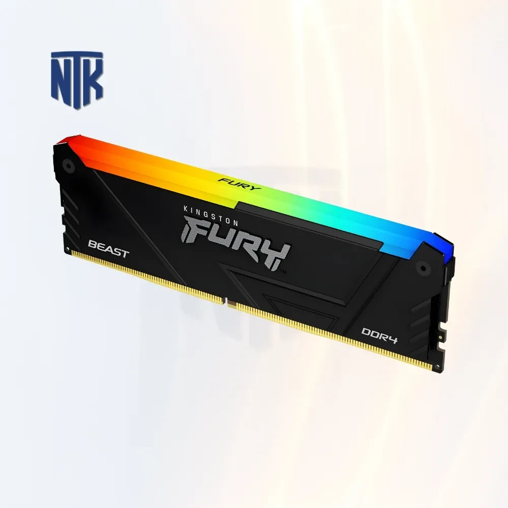 RAM 16GB DDR4-3200MT/s Kingston FURY Beast KF432C16BB2A/16 | Đèn RGB / Tản nhiệt nhôm |